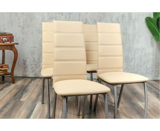 Кухонный стул SHADO Зевс бриллиант бежевый, изображение 3 | Интернет магазин мебели и декора LifeDekor