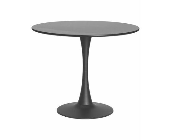 Стол обеденный MIA, черная столешница, черное основание, Вариант: черная столешница, черное основание, изображение 2 | Интернет магазин мебели и декора LifeDekor