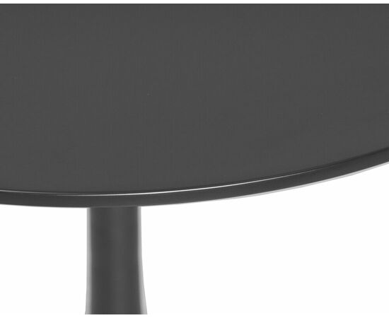 Стол обеденный MIA, черная столешница, черное основание, Вариант: черная столешница, черное основание, изображение 3 | Интернет магазин мебели и декора LifeDekor