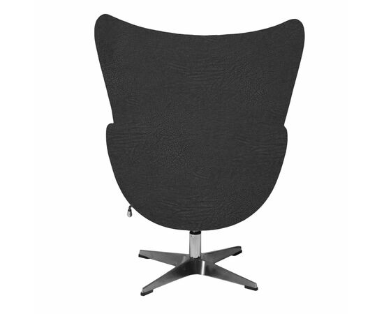 Кресло EGG CHAIR черный, экокожа, изображение 4 | Интернет магазин мебели и декора LifeDekor
