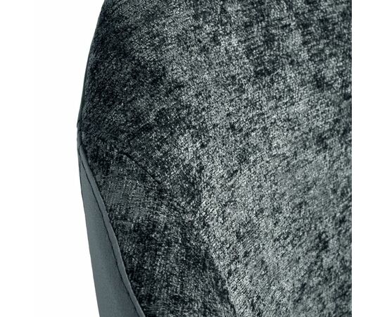 Стул Bruno серый шенилл с экокожей с поворотным механизмом, изображение 7 | Интернет магазин мебели и декора LifeDekor