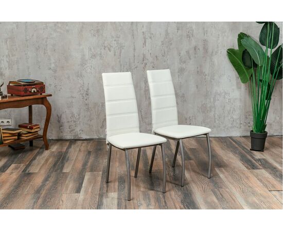 Кухонный стул SHADO Зевс бриллиант белый, изображение 9 | Интернет магазин мебели и декора LifeDekor