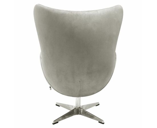 Кресло EGG STYLE CHAIR латте, искусственная замша, изображение 4 | Интернет магазин мебели и декора LifeDekor