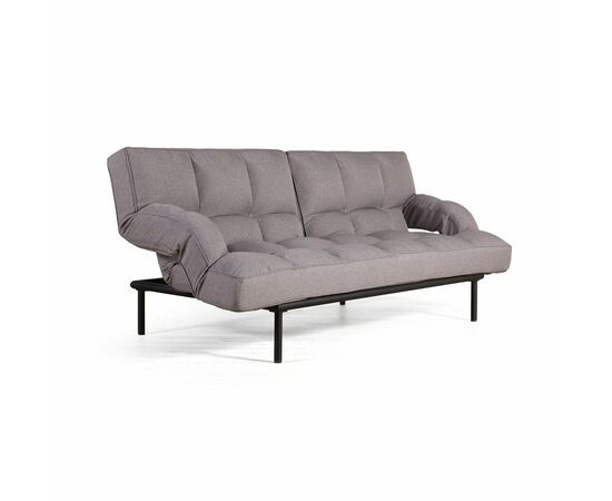 Диван-кровать трехместный Best, рогожка серый | Интернет магазин мебели и декора LifeDekor