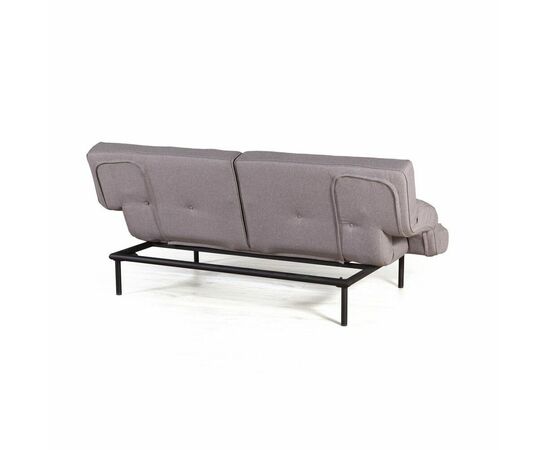 Диван-кровать трехместный Best, рогожка серый, изображение 12 | Интернет магазин мебели и декора LifeDekor