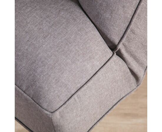 Диван-кровать трехместный Best, рогожка серый, изображение 15 | Интернет магазин мебели и декора LifeDekor