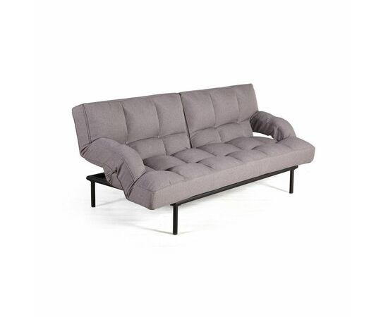 Диван-кровать трехместный Best, рогожка серый, изображение 3 | Интернет магазин мебели и декора LifeDekor