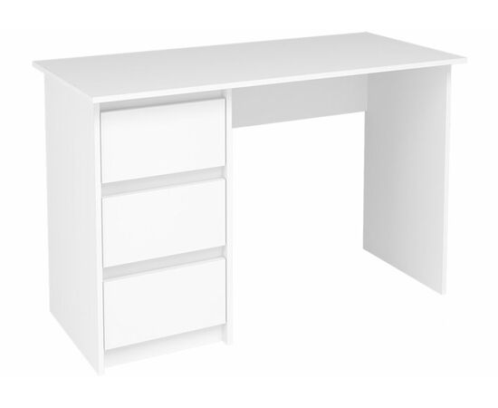 Компьютерный стол Айден СТП06-1200 ЛДСП белое / ЛДСП белое | Интернет магазин мебели и декора LifeDekor