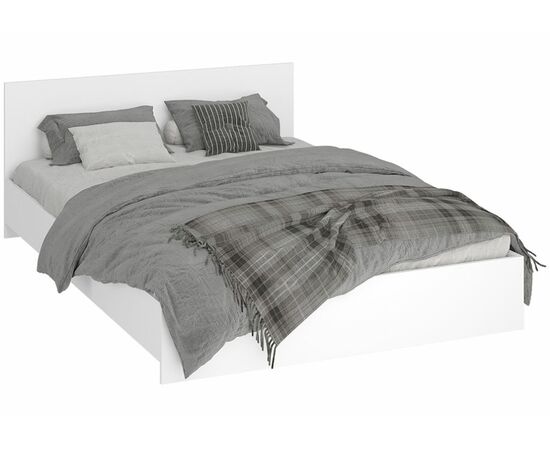 Кровать Ронда КР-140 140х200 белое дерево / белое дерево | Интернет магазин мебели и декора LifeDekor