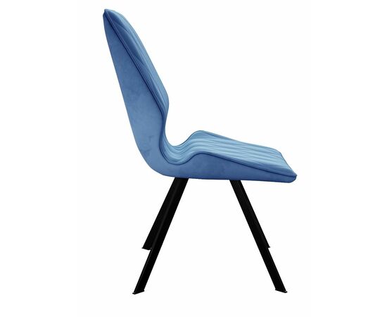 Стул DikLine 242M B8 BLUE, ножки черные, изображение 2 | Интернет магазин мебели и декора LifeDekor