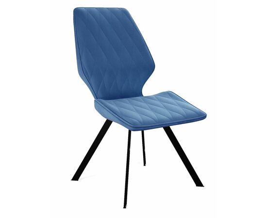 Стул DikLine 242M B8 BLUE, ножки черные | Интернет магазин мебели и декора LifeDekor