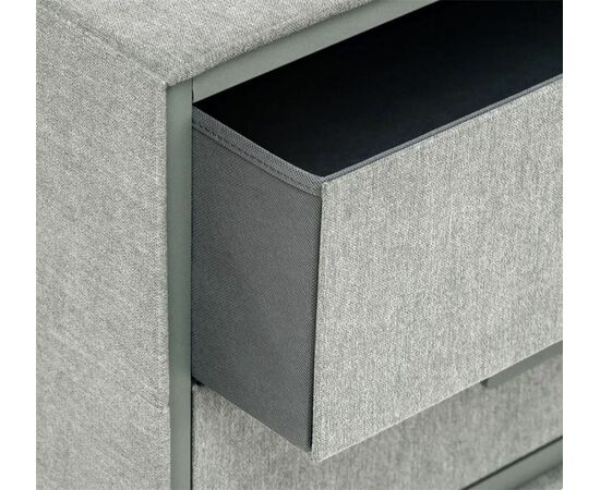 Комод Кассио 2 ящика (Серый), изображение 3 | Интернет магазин мебели и декора LifeDekor