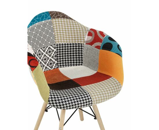 Кресло DSW пэчворк, изображение 10 | Интернет магазин мебели и декора LifeDekor