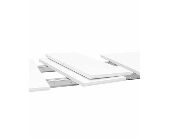 Стол обеденный Берген раскладной 160-190-220*90 белый, изображение 10 | Интернет магазин мебели и декора LifeDekor