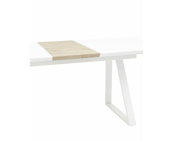 Стол обеденный Детройт раскладной 160-200*90 белый, изображение 7 | Интернет магазин мебели и декора LifeDekor