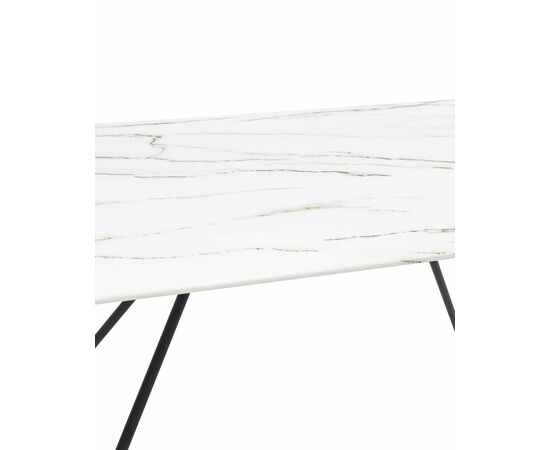 Стол обеденный Сакраменто 140*90 белый стеклянный, изображение 5 | Интернет магазин мебели и декора LifeDekor