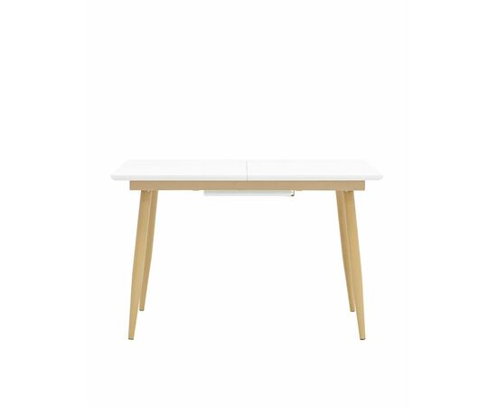 Стол обеденный Стокгольм раскладной 120-160*80 белый, изображение 12 | Интернет магазин мебели и декора LifeDekor