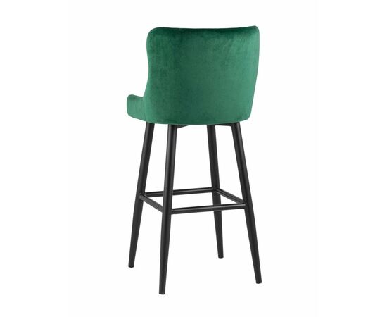 Стул барный Ститч велюр изумрудный, изображение 13 | Интернет магазин мебели и декора LifeDekor