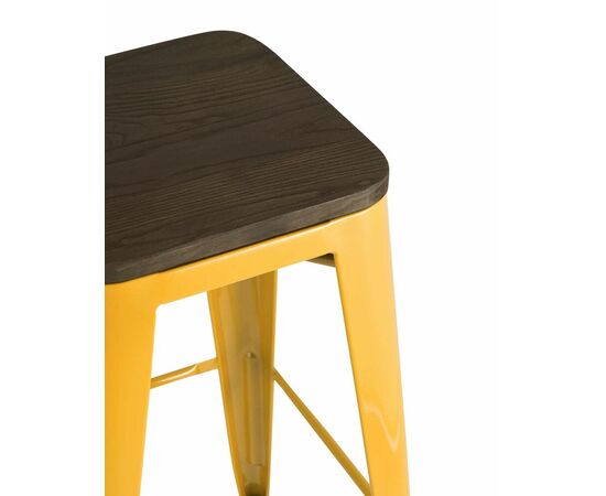 Стул барный TOLIX WOOD желтый, изображение 5 | Интернет магазин мебели и декора LifeDekor