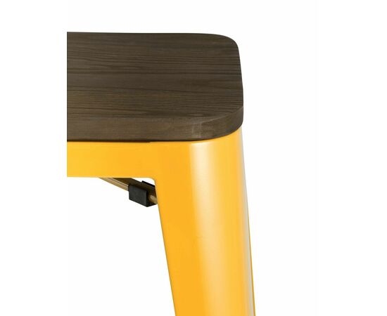 Стул барный TOLIX WOOD желтый, изображение 6 | Интернет магазин мебели и декора LifeDekor