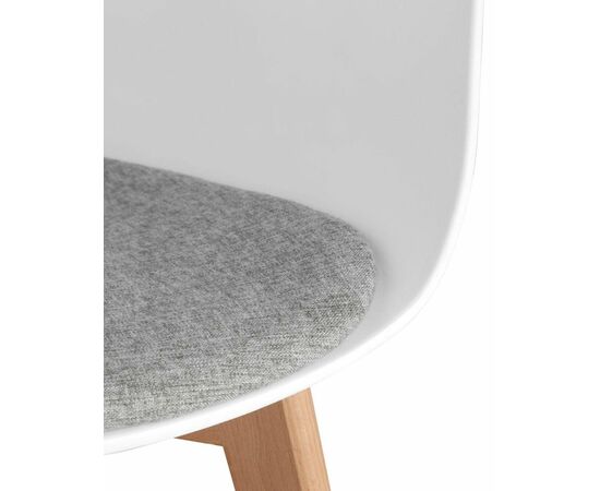 Кресло Libra Soft белое, изображение 2 | Интернет магазин мебели и декора LifeDekor