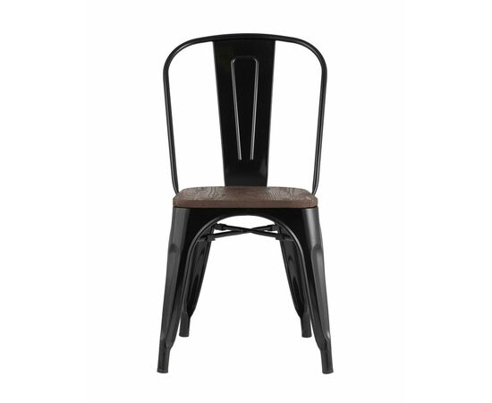 Стул TOLIX WOOD черный глянцевый, изображение 5 | Интернет магазин мебели и декора LifeDekor