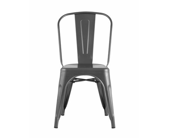 Стул TOLIX серебристый матовый, изображение 4 | Интернет магазин мебели и декора LifeDekor