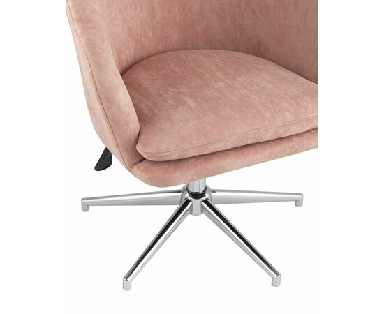 Кресло Харис пыльно-розовое, изображение 10 | Интернет магазин мебели и декора LifeDekor