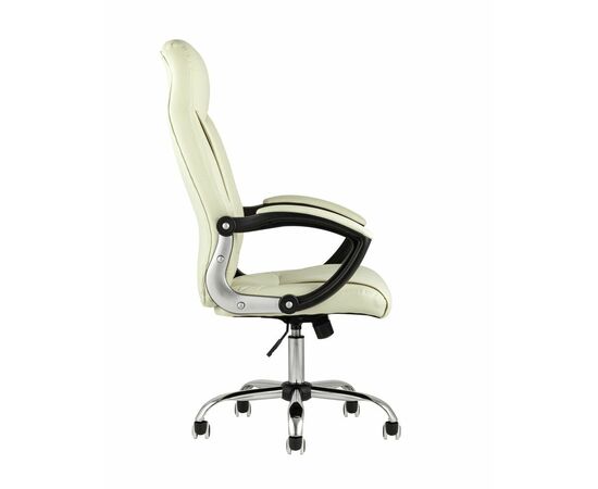 Кресло руководителя TopChairs Tower бежевое, изображение 6 | Интернет магазин мебели и декора LifeDekor