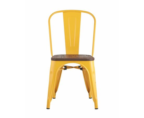 Стул TOLIX WOOD желтый, изображение 3 | Интернет магазин мебели и декора LifeDekor
