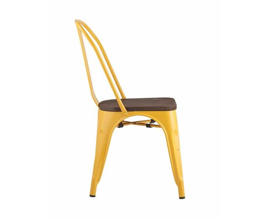 Стул TOLIX WOOD желтый, изображение 4 | Интернет магазин мебели и декора LifeDekor