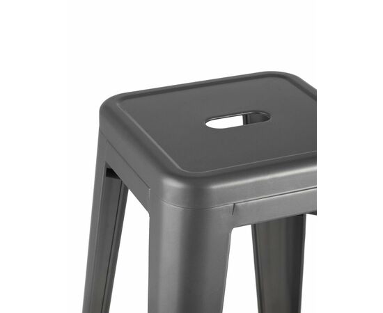 Стул барный TOLIX серебристый матовый, изображение 6 | Интернет магазин мебели и декора LifeDekor