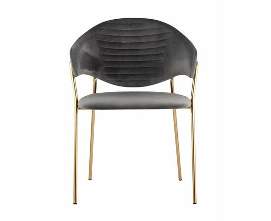 Стул Эвита темно-серый, изображение 3 | Интернет магазин мебели и декора LifeDekor