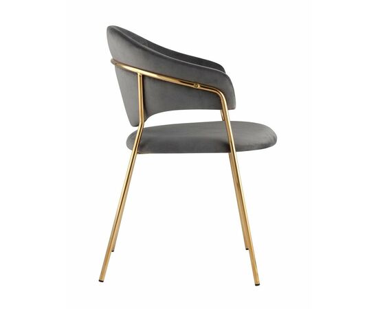 Стул Эвита темно-серый, изображение 4 | Интернет магазин мебели и декора LifeDekor