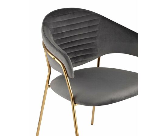 Стул Эвита темно-серый, изображение 8 | Интернет магазин мебели и декора LifeDekor