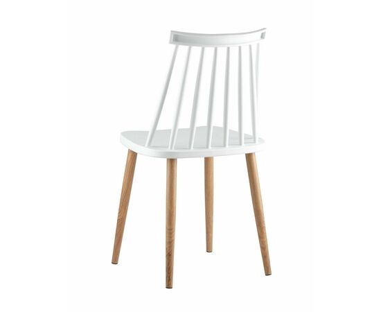 Стул Морган пластиковый белый, изображение 8 | Интернет магазин мебели и декора LifeDekor