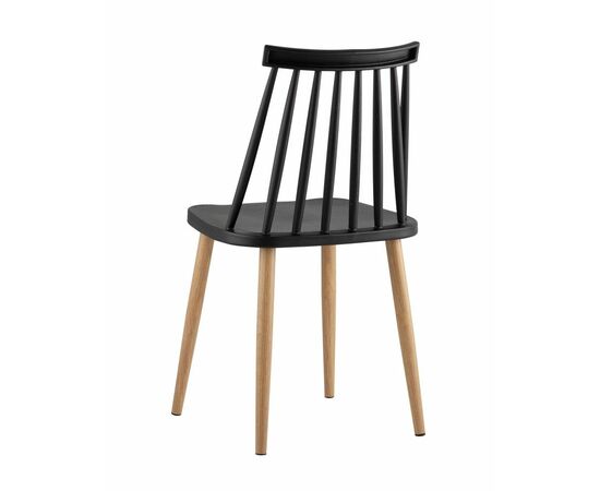 Стул Морган пластиковый черный, изображение 8 | Интернет магазин мебели и декора LifeDekor