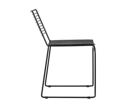 Стул обеденный Danny черный с черной подушкой, изображение 5 | Интернет магазин мебели и декора LifeDekor