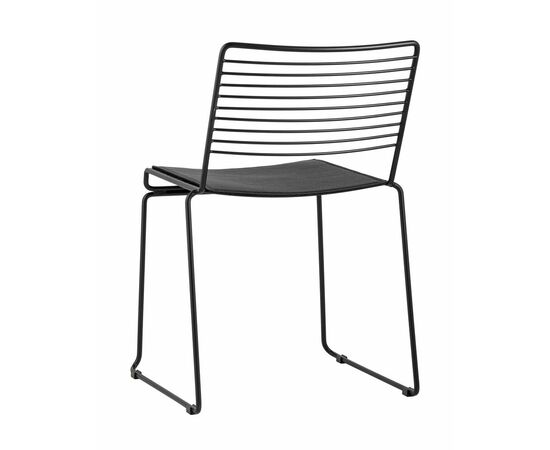 Стул обеденный Danny черный с черной подушкой, изображение 7 | Интернет магазин мебели и декора LifeDekor