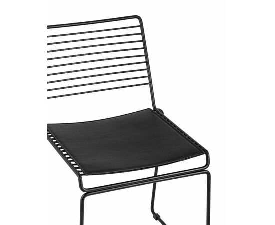 Стул обеденный Danny черный с черной подушкой, изображение 3 | Интернет магазин мебели и декора LifeDekor