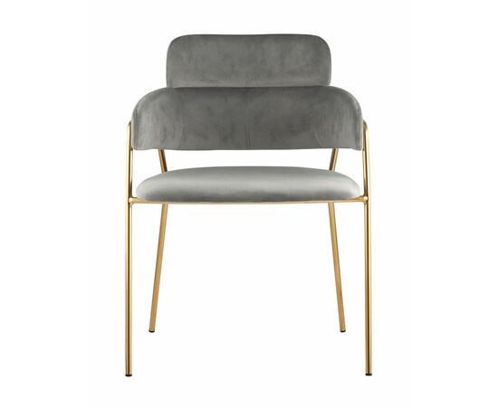 Стул Полин светло-серый, изображение 5 | Интернет магазин мебели и декора LifeDekor