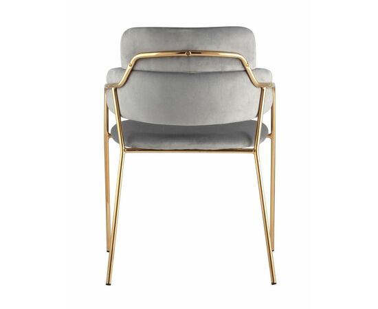 Стул Полин светло-серый, изображение 7 | Интернет магазин мебели и декора LifeDekor