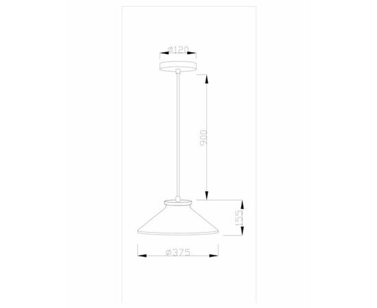 Подвесной светильник Moderli V1430-1P Brabbo 1*E27*60W, изображение 8 | Интернет магазин мебели и декора LifeDekor
