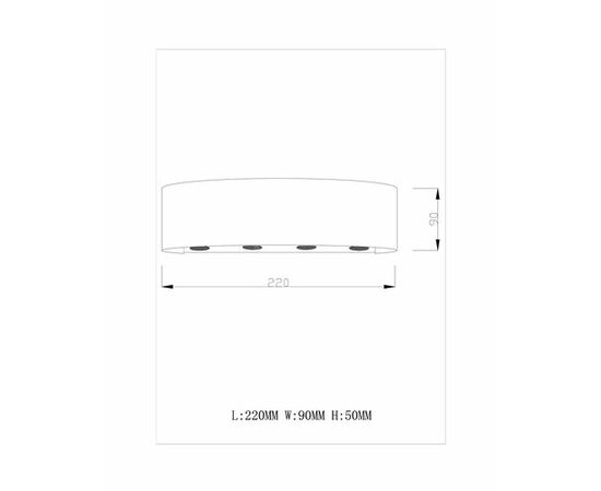 Светодиодный настенный светильник Moderli V1901-WL Querto LED*8W, изображение 5 | Интернет магазин мебели и декора LifeDekor