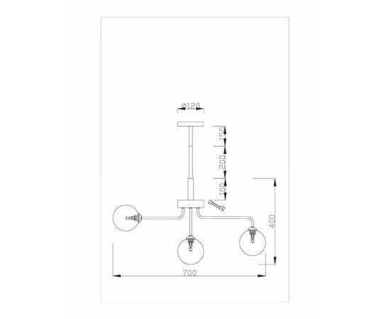 Потолочная люстра Moderli V2181-C Heavy 5*G9*5W, изображение 5 | Интернет магазин мебели и декора LifeDekor