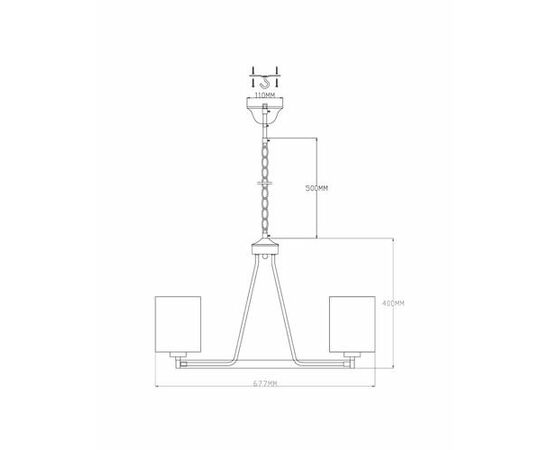 Люстра подвесная Moderli V2682-6P Viola 6*E27*60W, изображение 6 | Интернет магазин мебели и декора LifeDekor