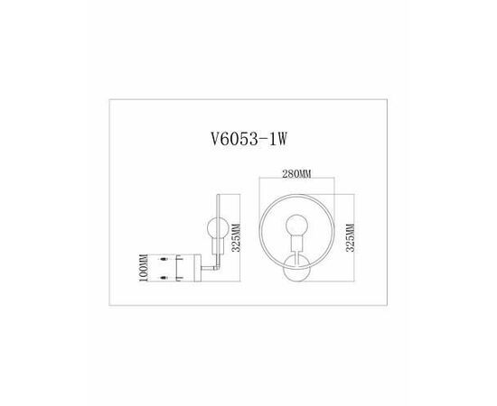 Настенный светильник Moderli V6053-1W Sachara, изображение 3 | Интернет магазин мебели и декора LifeDekor
