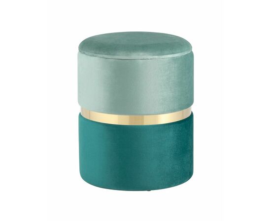 Пуф Кэрри с ящиком велюр бирюзовый | Интернет магазин мебели и декора LifeDekor