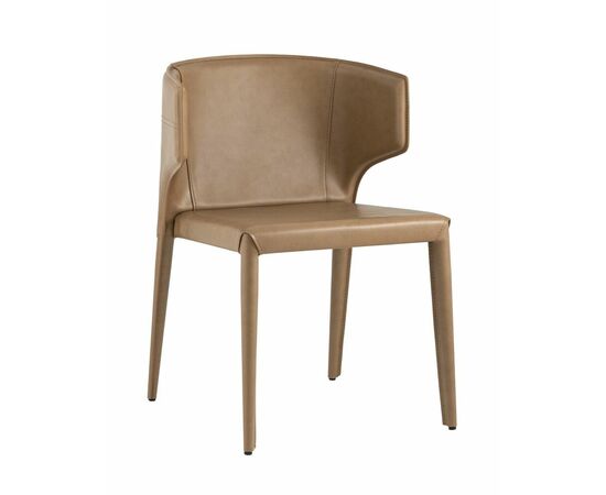 Стул Арманд экокожа коричневый | Интернет магазин мебели и декора LifeDekor