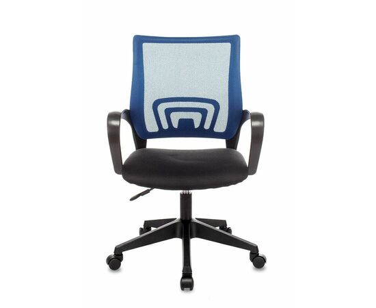 Кресло офисное TopChairs ST-Basic сетка/ткань синий, изображение 4 | Интернет магазин мебели и декора LifeDekor